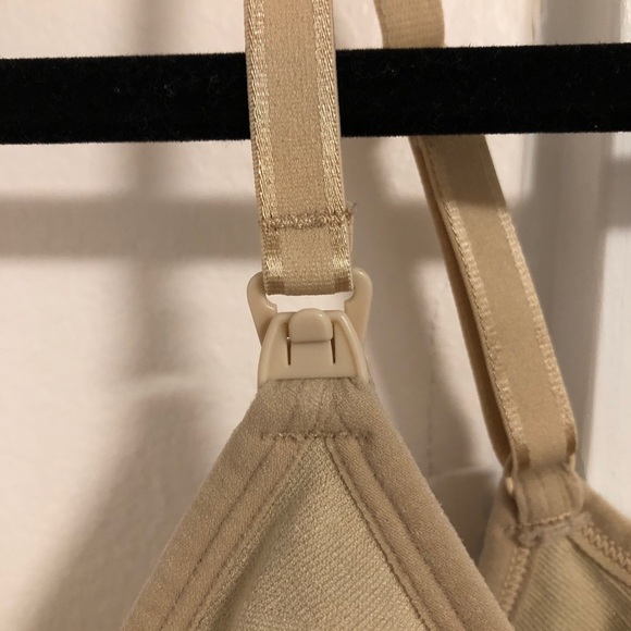 Motherhood Maternity Nursing Bra, Light Nude, Size L - Picture 3 of 6